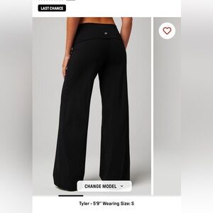 Fabletics PureLuxe Foldover pant- Regular Length